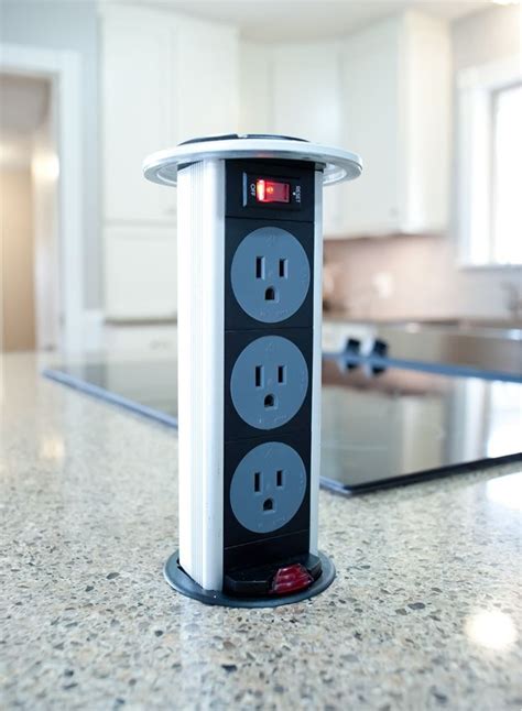 island electrical box|electrical receptacle for kitchen island.